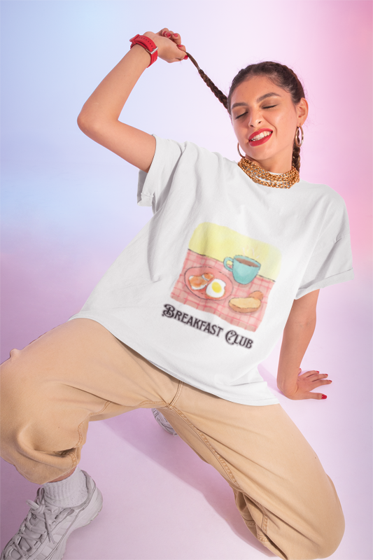 Breakfast Club - Women’s heavyweight boxy tee
