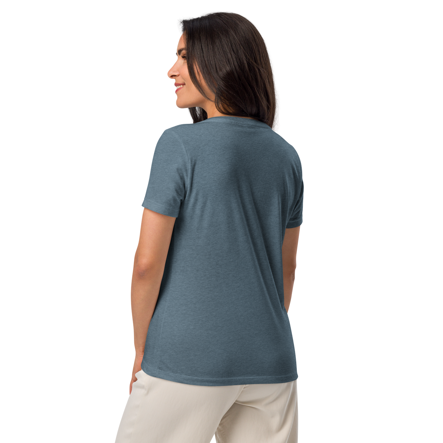 Tropic Like It's Hot - Women’s relaxed v-neck t-shirt