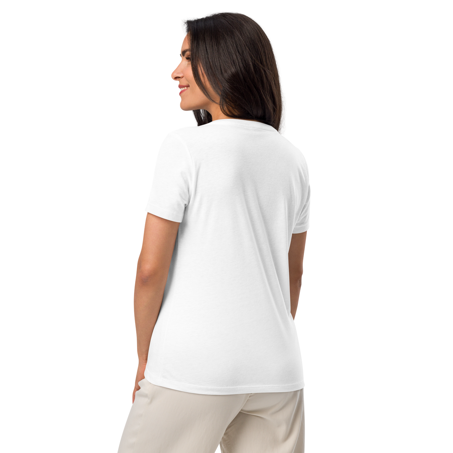 Tropic Like It's Hot - Women’s relaxed v-neck t-shirt