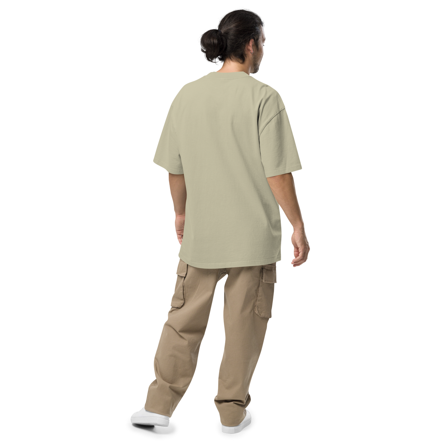 I stayed up late for no reason again - Oversized faded t-shirt